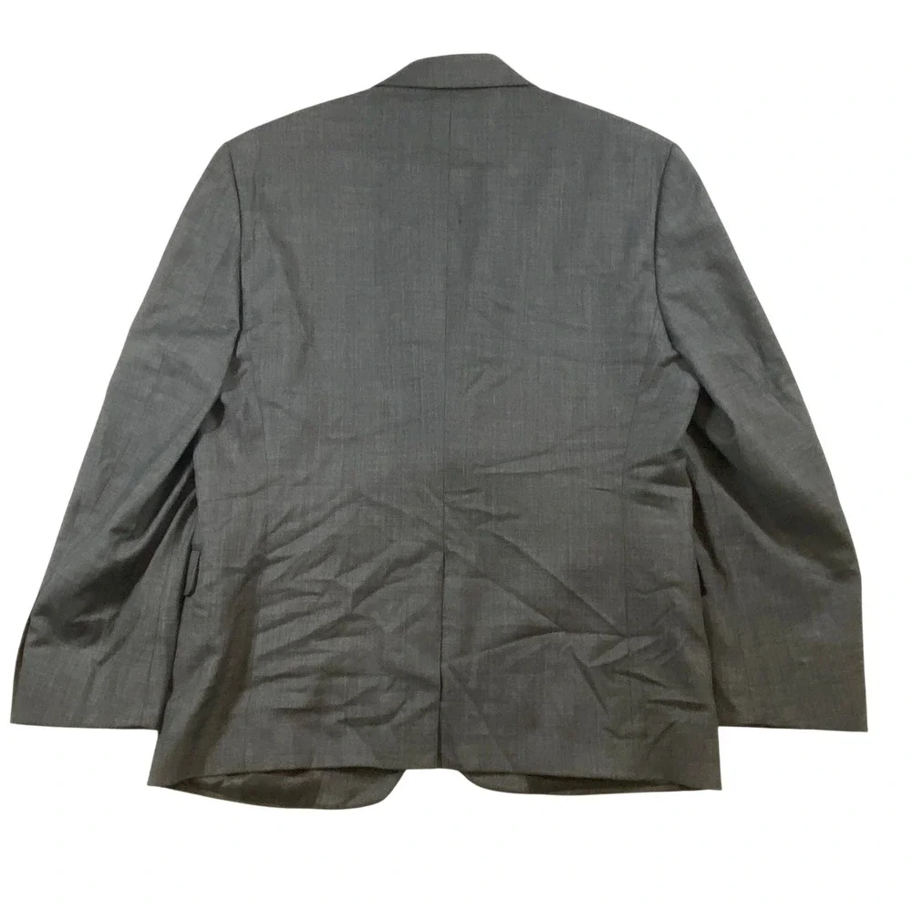 Lauren Ralph Lauren‎ Mens Grey Wool Blend Blazer Jacket Size 40R